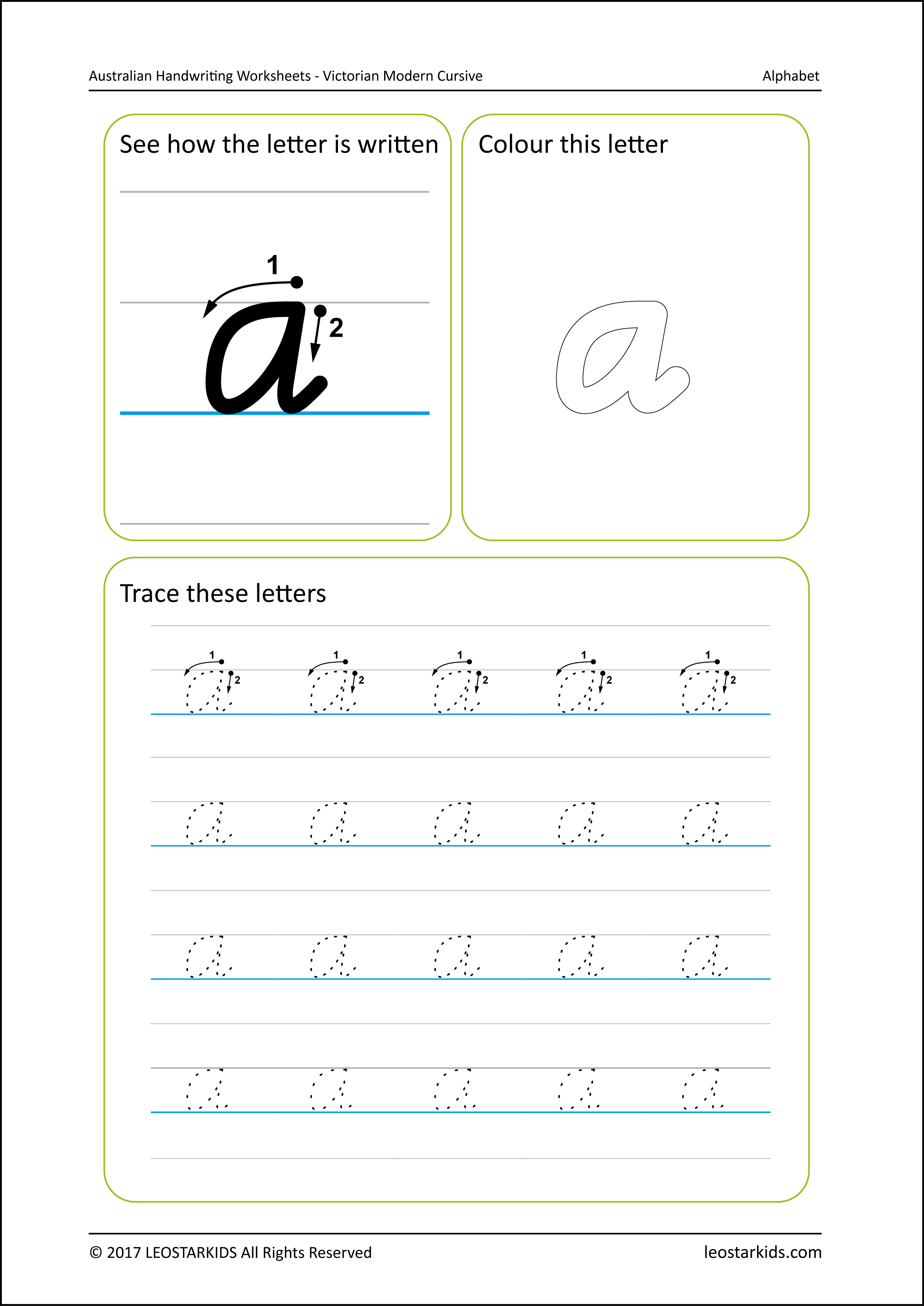 australian handwriting worksheets victorian modern cursive free